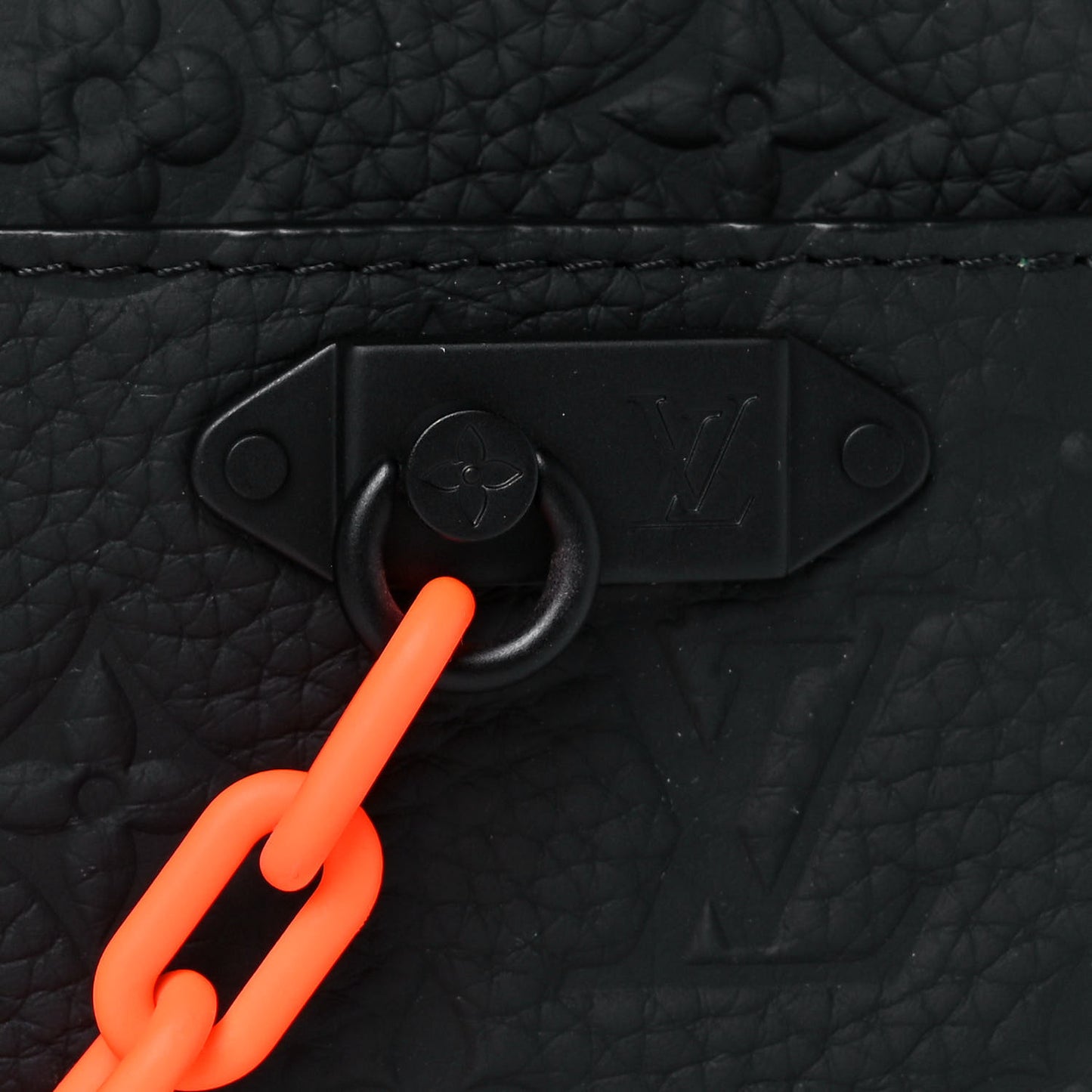 Taurillon Monogram Uniformes Solar Ray Soft Pochette Volga Belt Bag Black