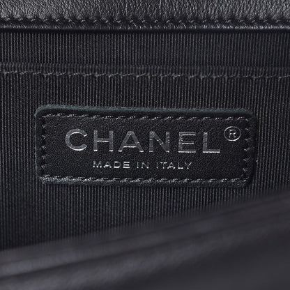 Chanel Calfskin Quilted Medium Boy Flap Black 6 of 8