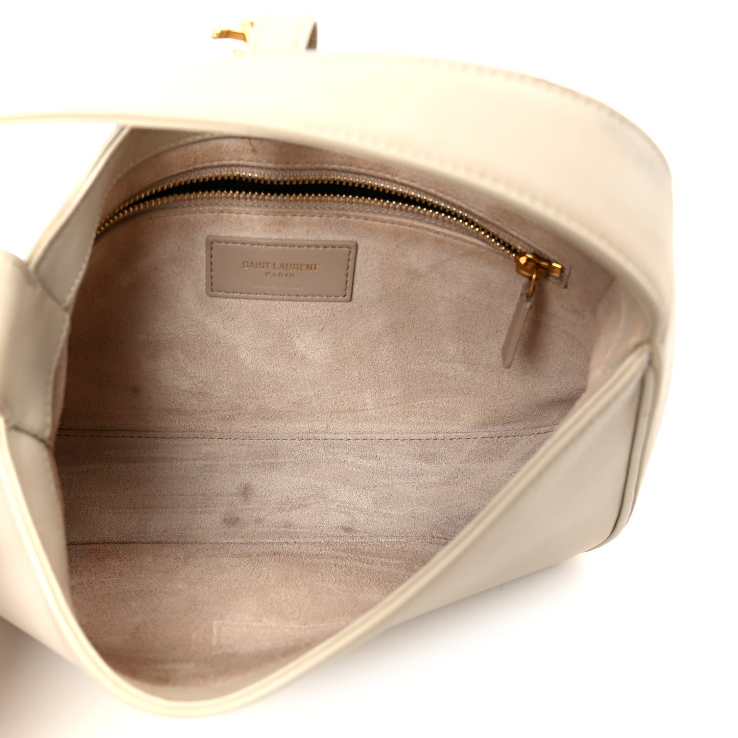 Smooth Calfskin Le 5 A 7 Hobo Blanc Vintage