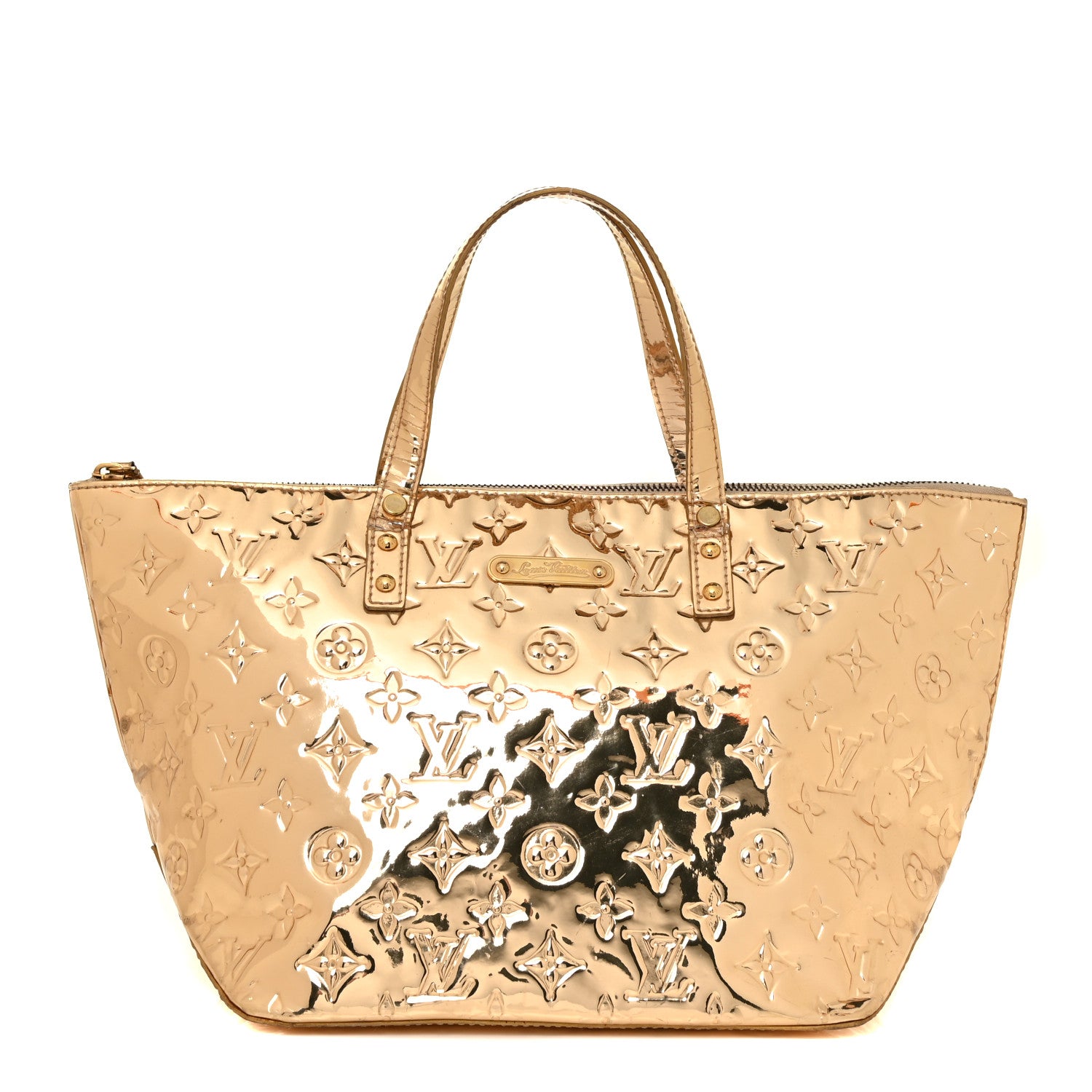 Louis Vuitton Monogram Miroir Bellevue PM Dore Gold 1 of 22