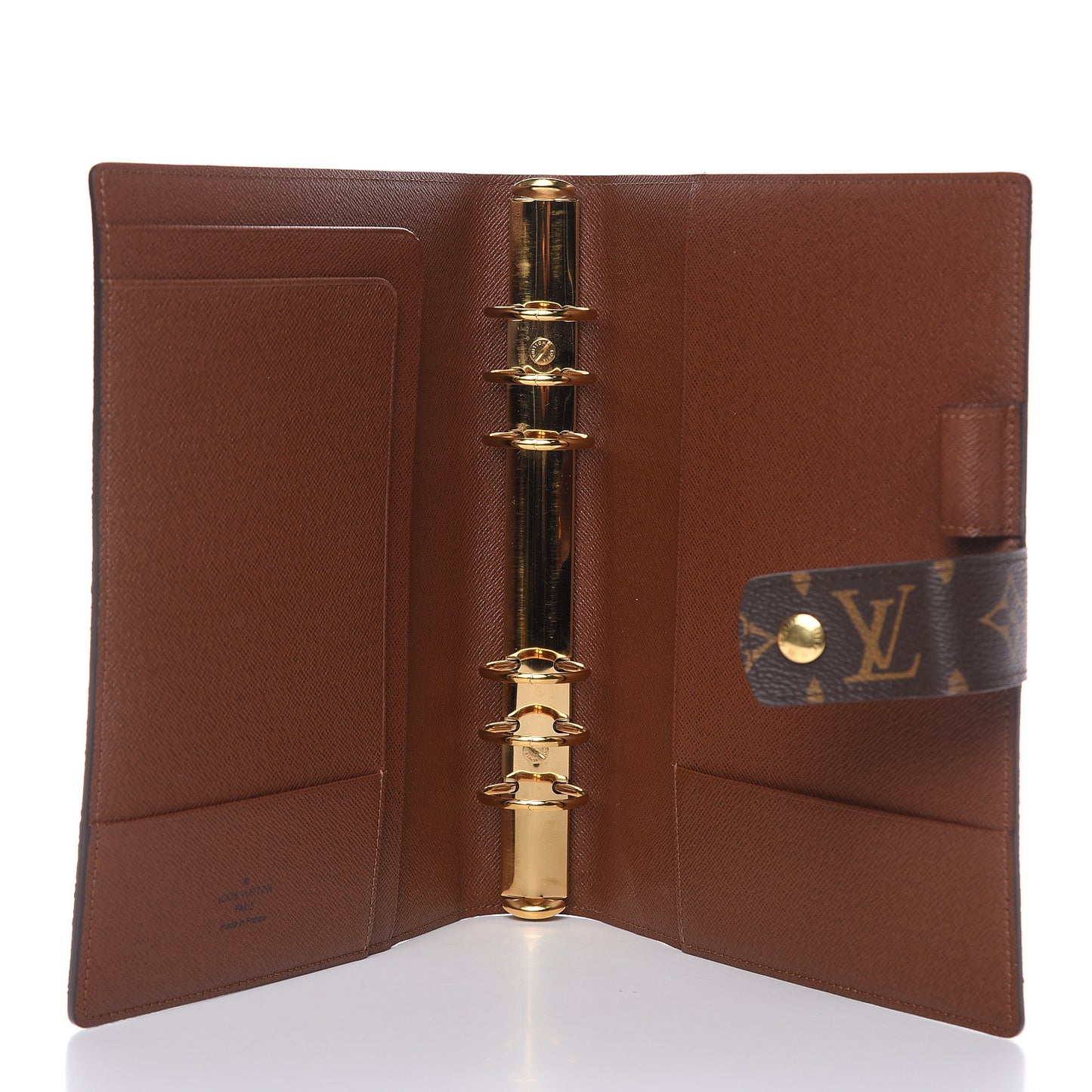 Monogram Large Ring Agenda Cover