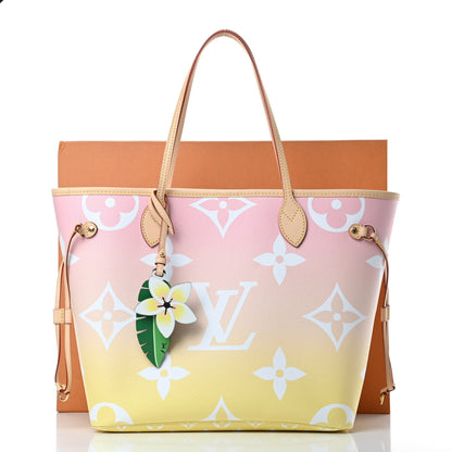 Louis Vuitton Monogram Giant By The Pool Neverfull MM Light Pink 10 of 10