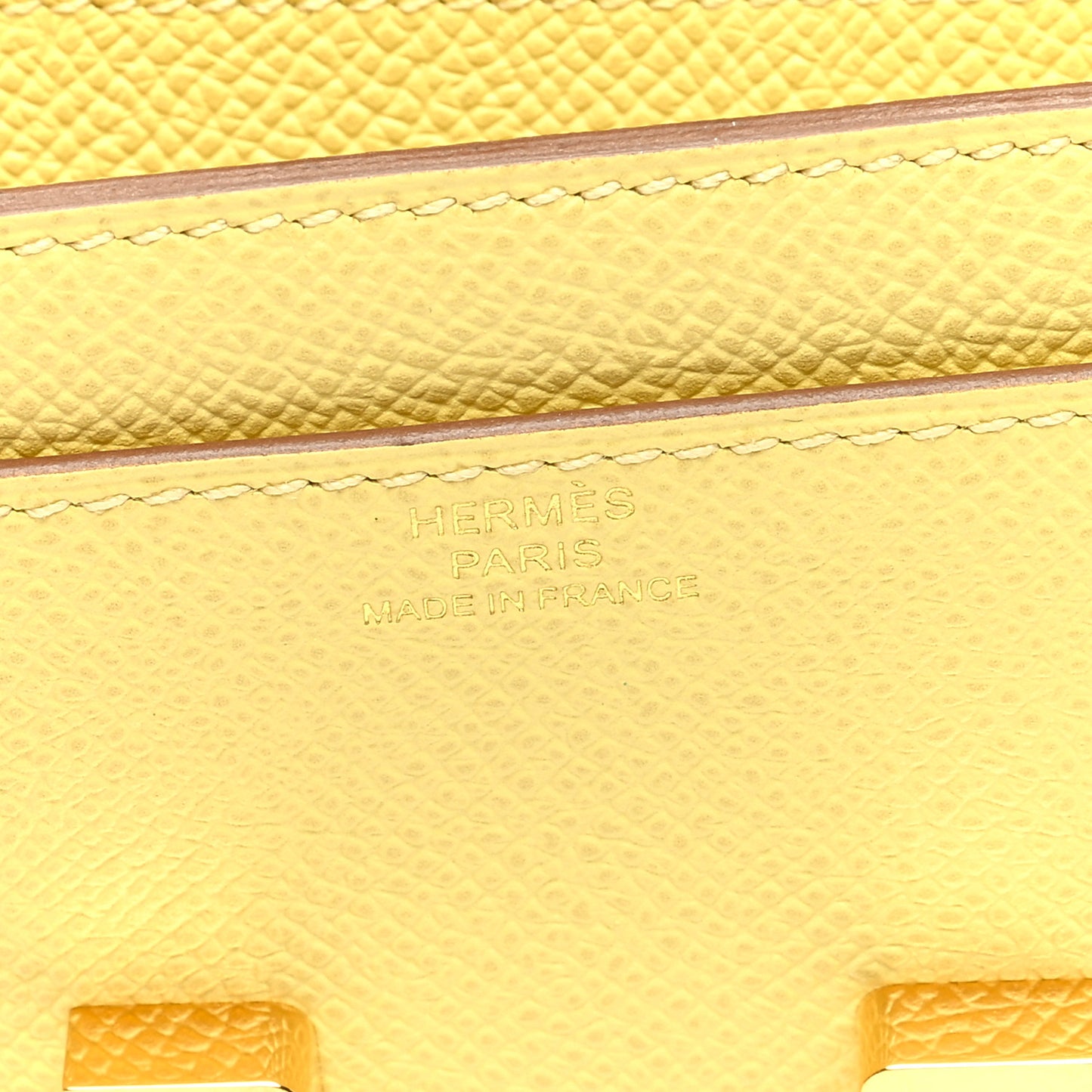 Epsom Constance Long Wallet To Go Wallet Jaune Poussin