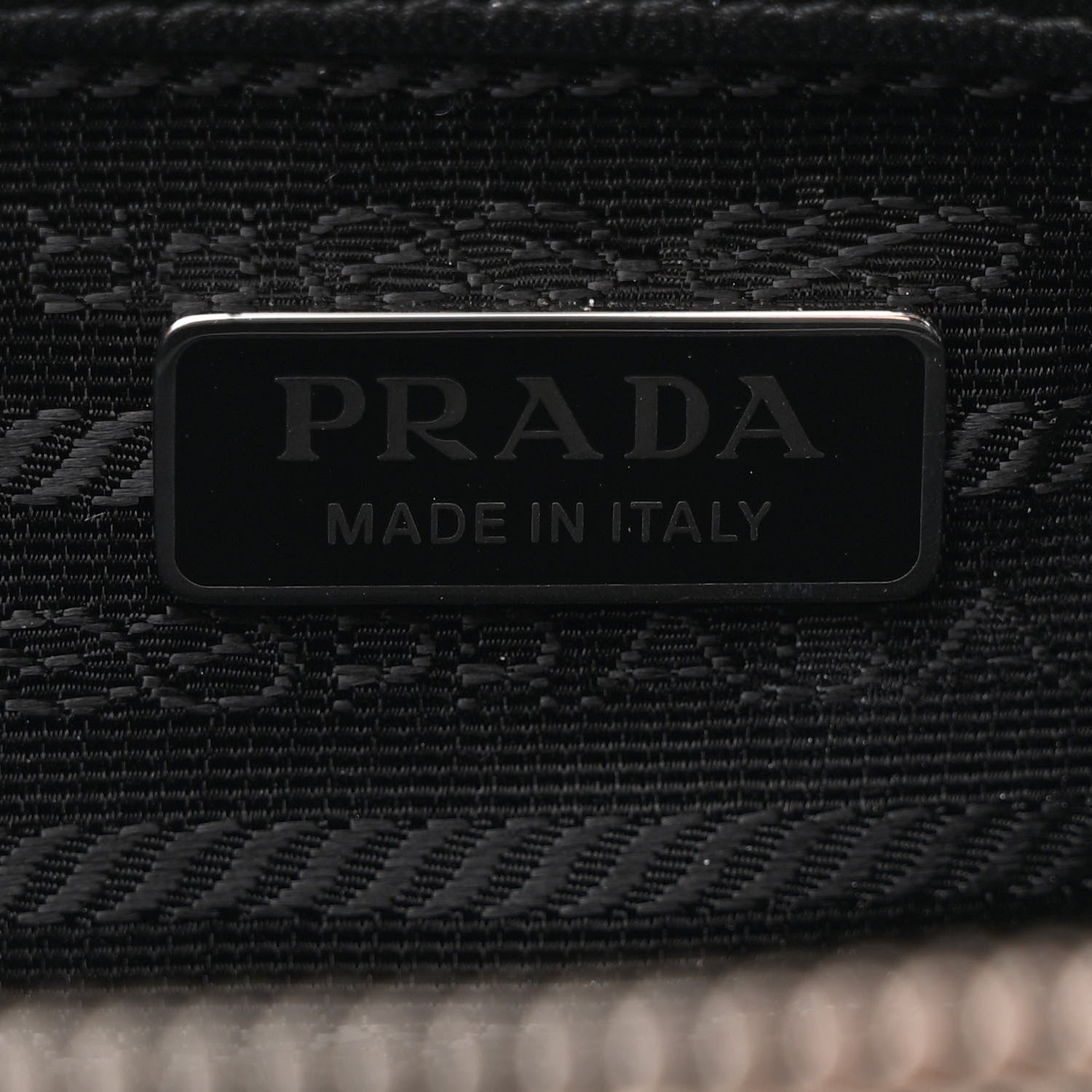 Prada Satin Crystal Mini Galleria Double Zip Tote Metal 6 of 12