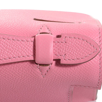 Hermes Epsom Kelly Pochette Clutch Rose Confetti 12 of 14