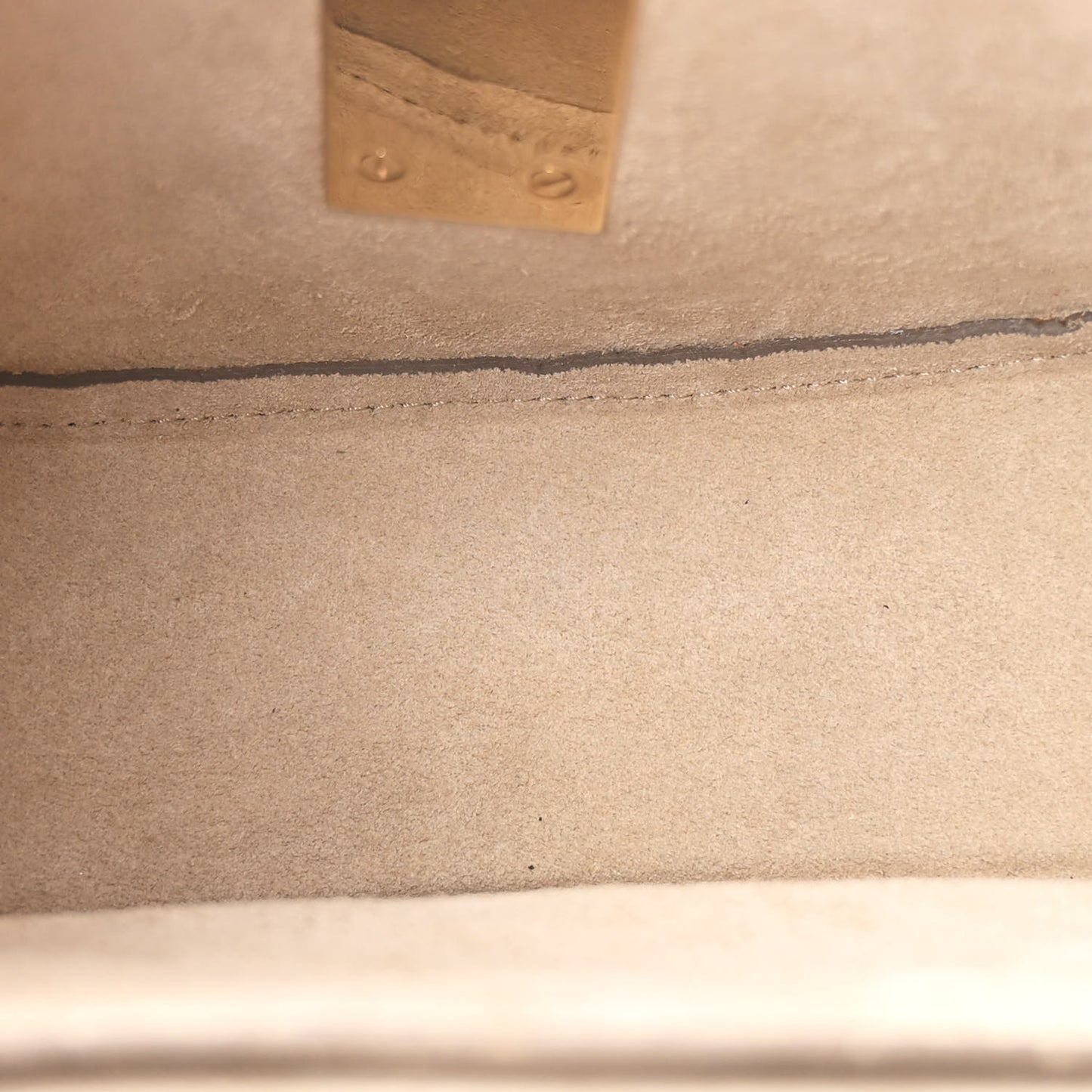 Grained Lambskin Mini Drew Shoulder Bag  Softy Brown