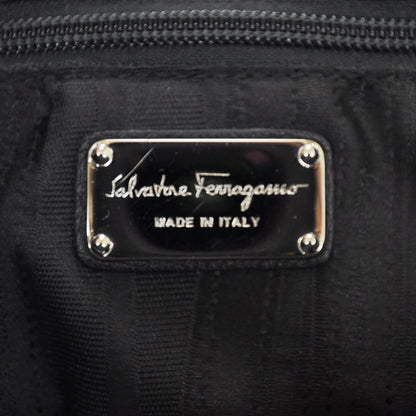 FASHIONPHILE SALVATOREFERRAGAMOLeatherLargeSofiaBlack 7 of 7