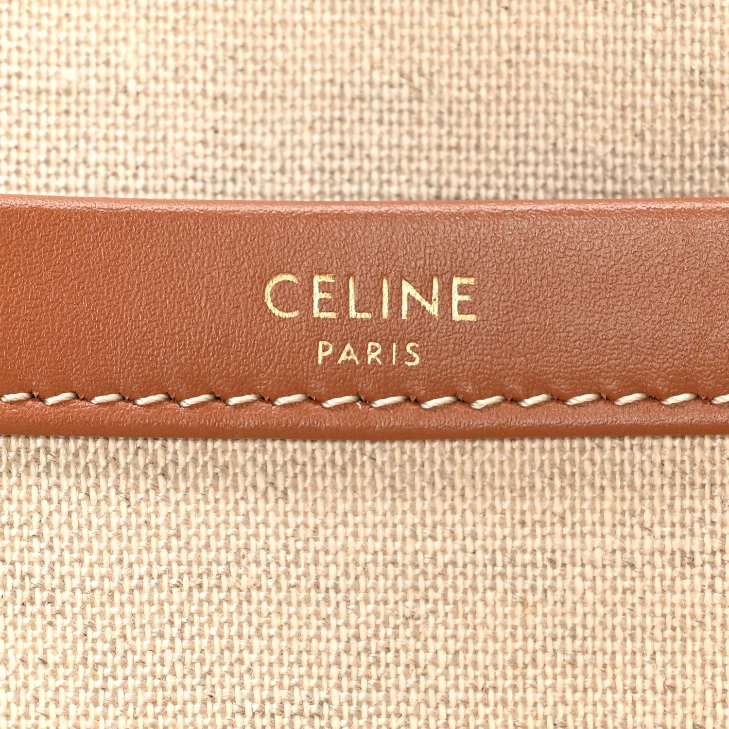 Celine Jacquard Striped Large Cabas Thais White Black 6 of 9