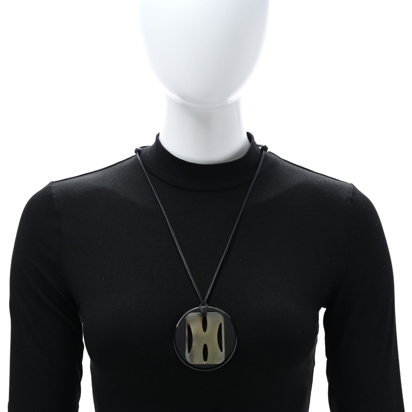 Buffalo Horn Lacquered Tonkin Necklace