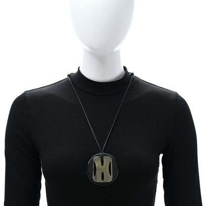 Hermes Buffalo Horn Lacquered Tonkin Necklace 3 of 4
