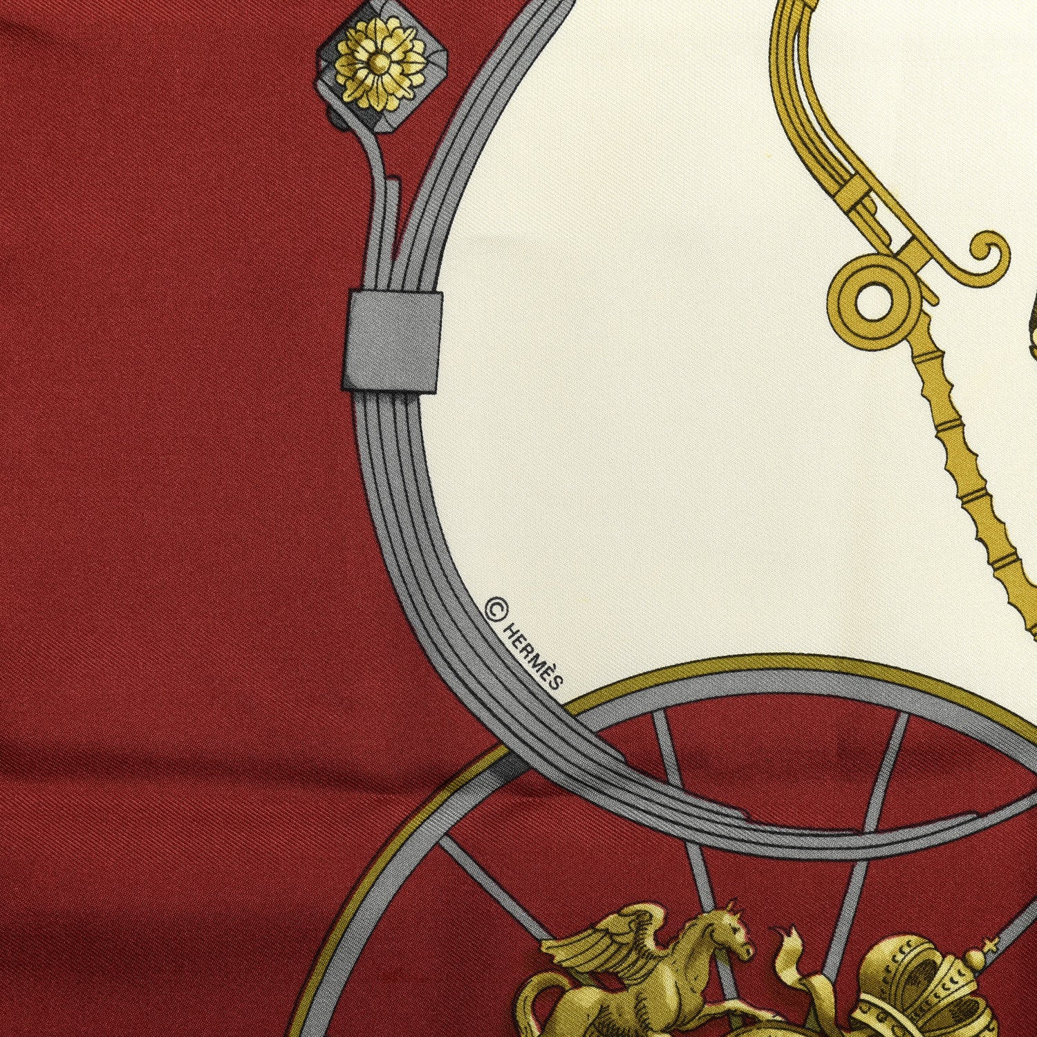 Hermes Silk Springs Scarf 90 4 of 5