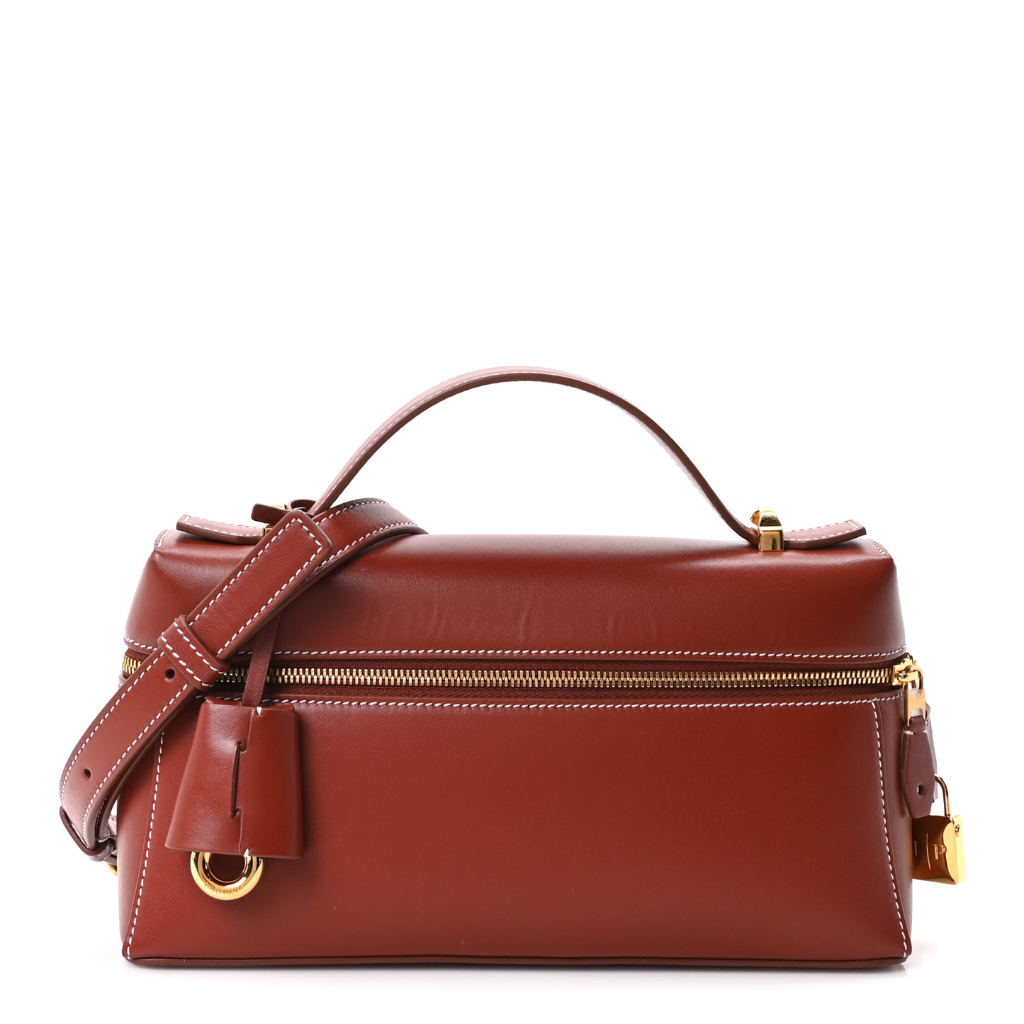 Saddle Calfskin L23 Extra Bag Deep Kummel Sun Gold