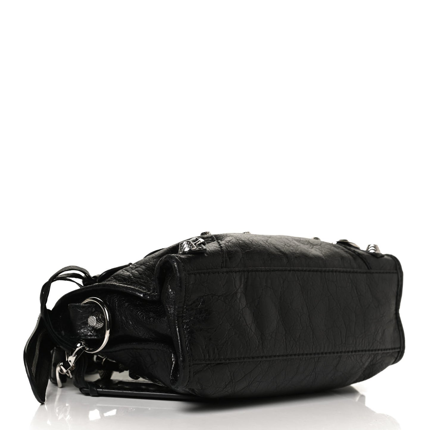 Agneau Giant 12 Silver Hardware Mini City Black