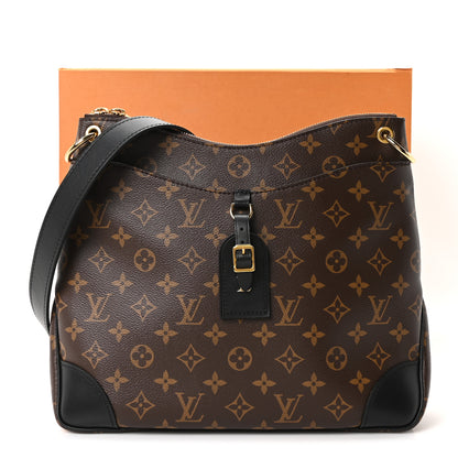 Louis Vuitton Monogram Odeon MM Black 9 of 9