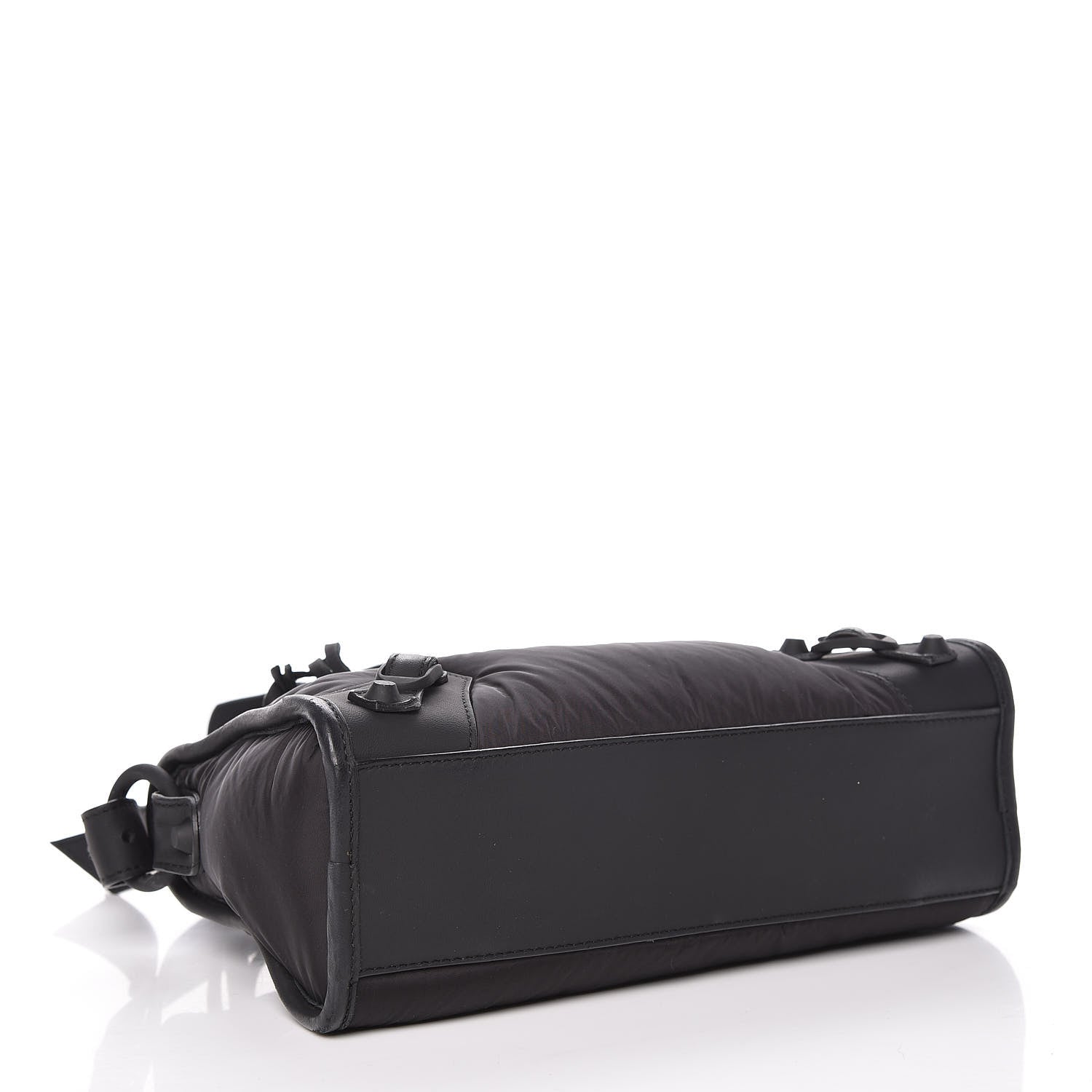 Balenciaga Nylon Agneau Mini City Black 4 of 12