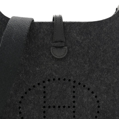 Hermes Swift Sangle Wooly Evelyne TPM Graphite Black 7 of 10