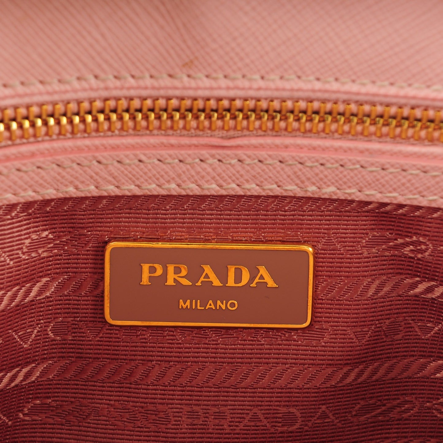 Saffiano Small Galleria Double Zip Tote Orchidea