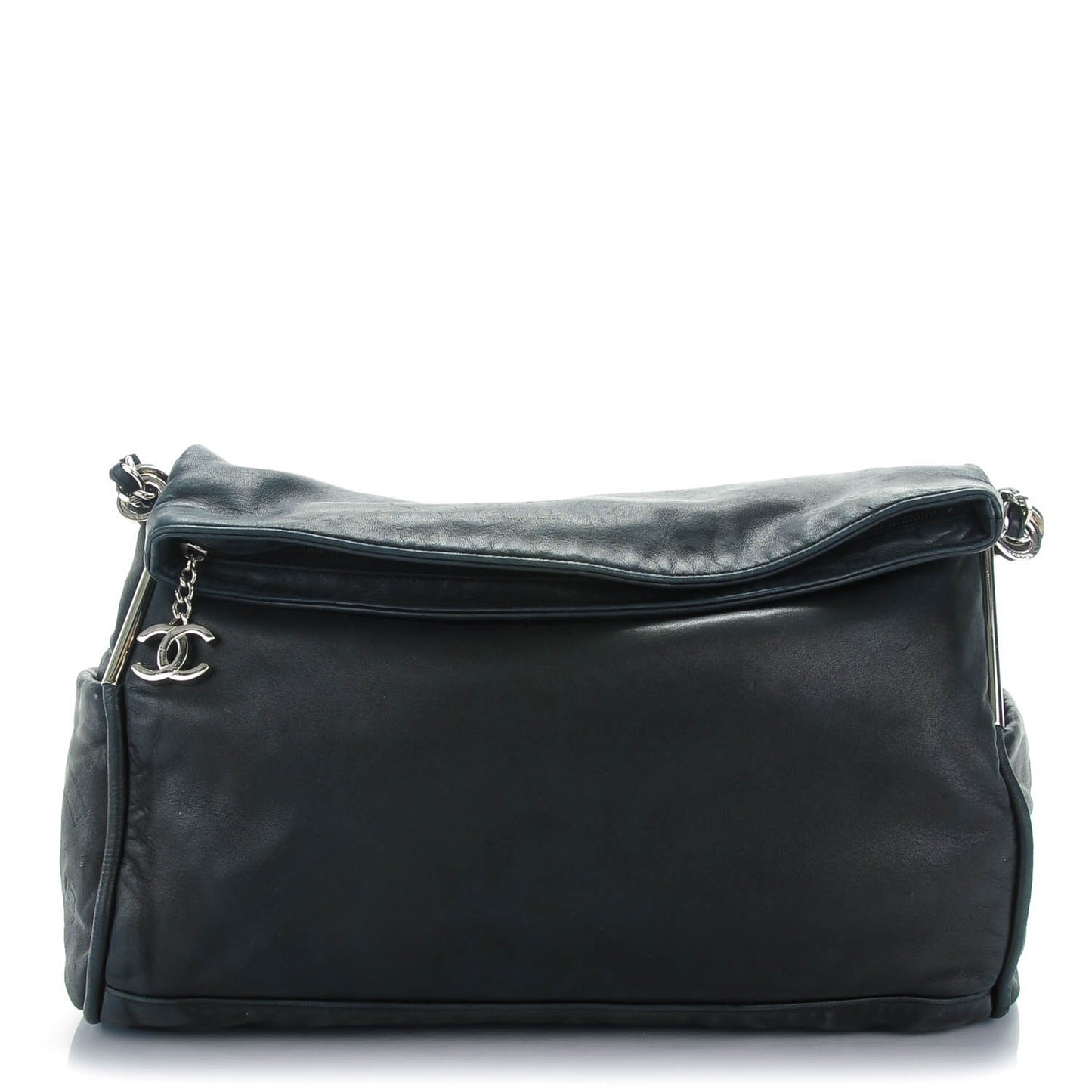 Lambskin Large Ultimate Soft Tote Black