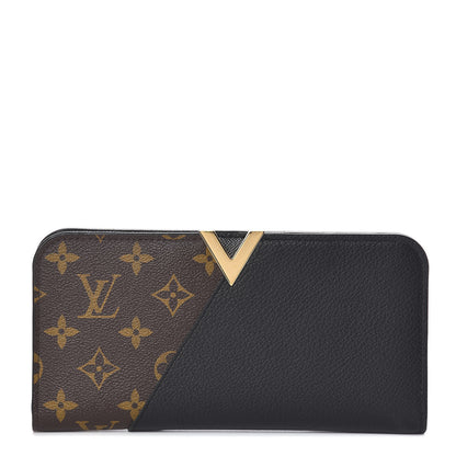 Louis Vuitton Monogram Monogram Kimono Wallet Black 1 of 6