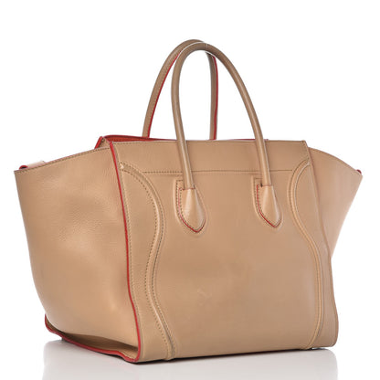 Celine Supple Calfskin Medium Phantom Luggage Camel 3 of 18