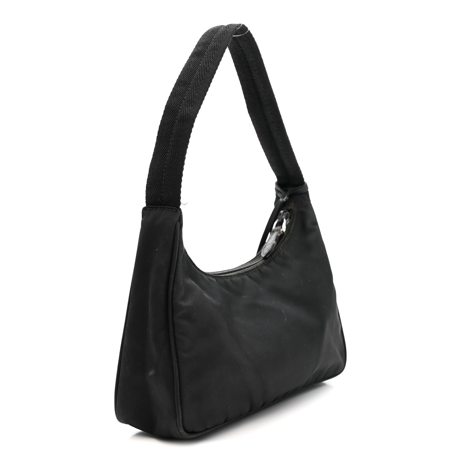Prada Tessuto Nylon Mini Re-Edition 2000 Bag Black 3 of 16