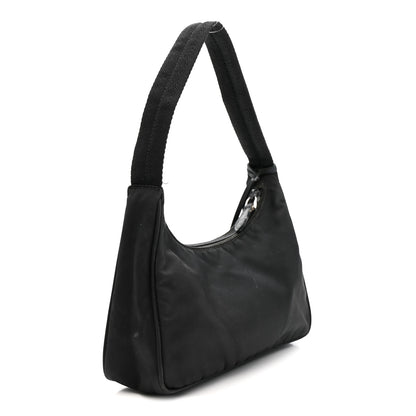Prada Tessuto Nylon Mini Re-Edition 2000 Bag Black 3 of 16
