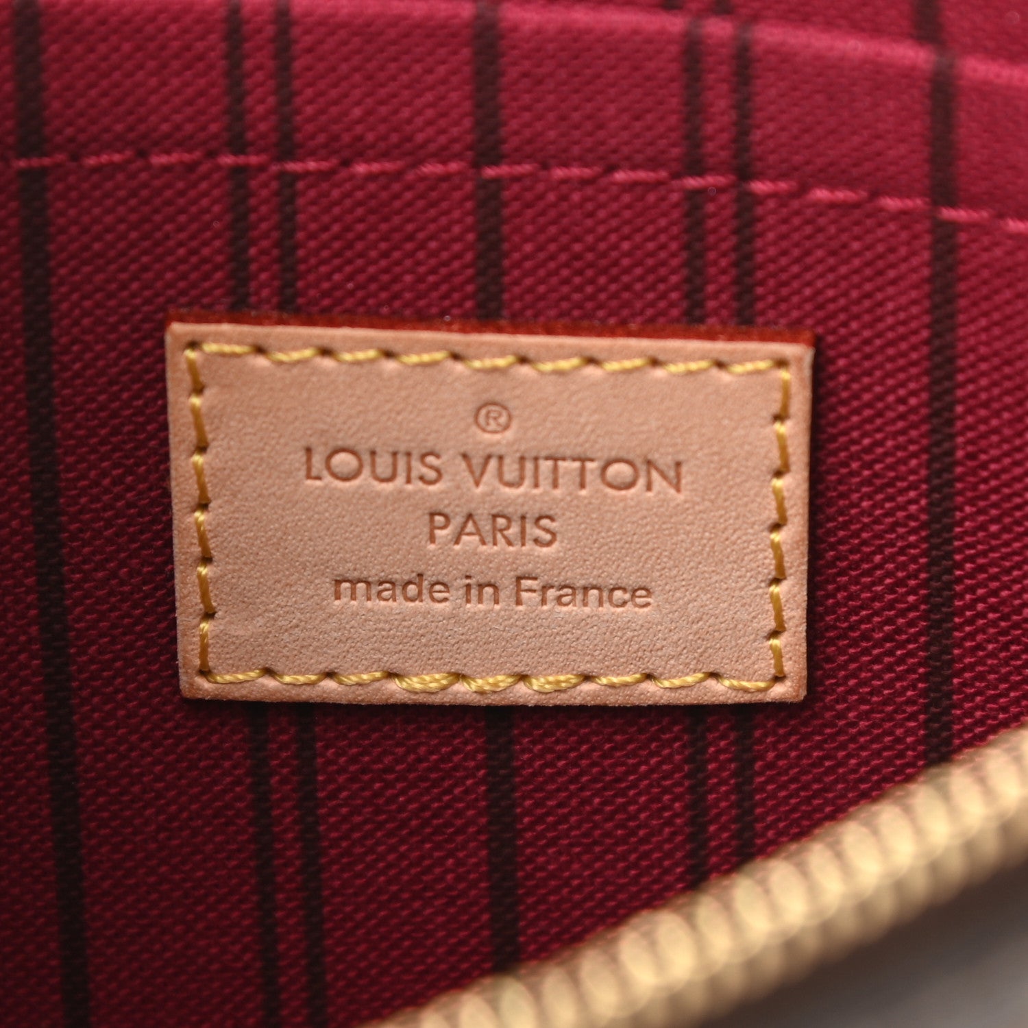 Louis Vuitton Monogram Neverfull MM GM Pochette Pivoine 6 of 7
