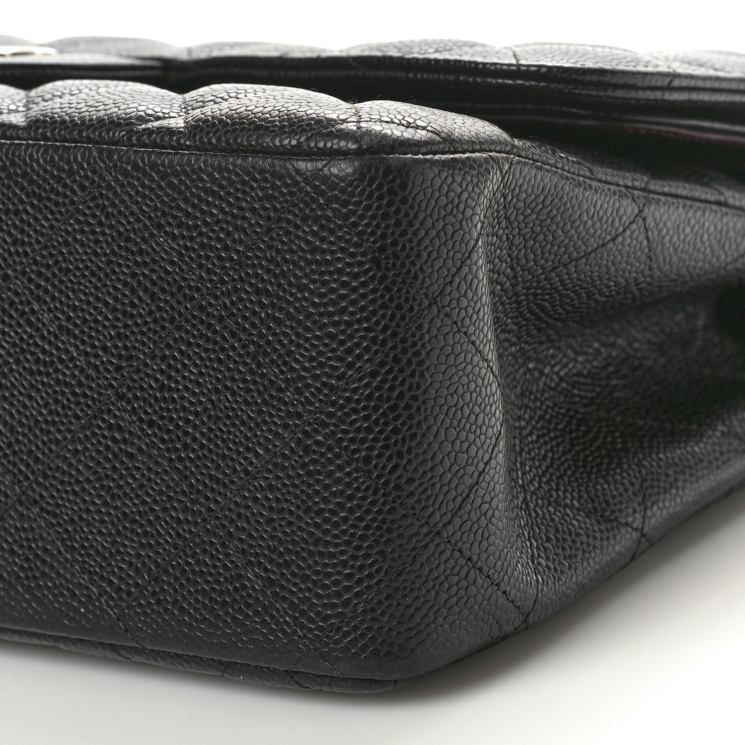 Chanel Caviar Quilted Jumbo Double Flap Black 10 of 11
