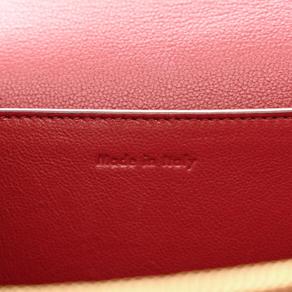 Celine Shiny Smooth Calfskin Medium Frame Shoulder Bag Ruby Nude 6 of 12