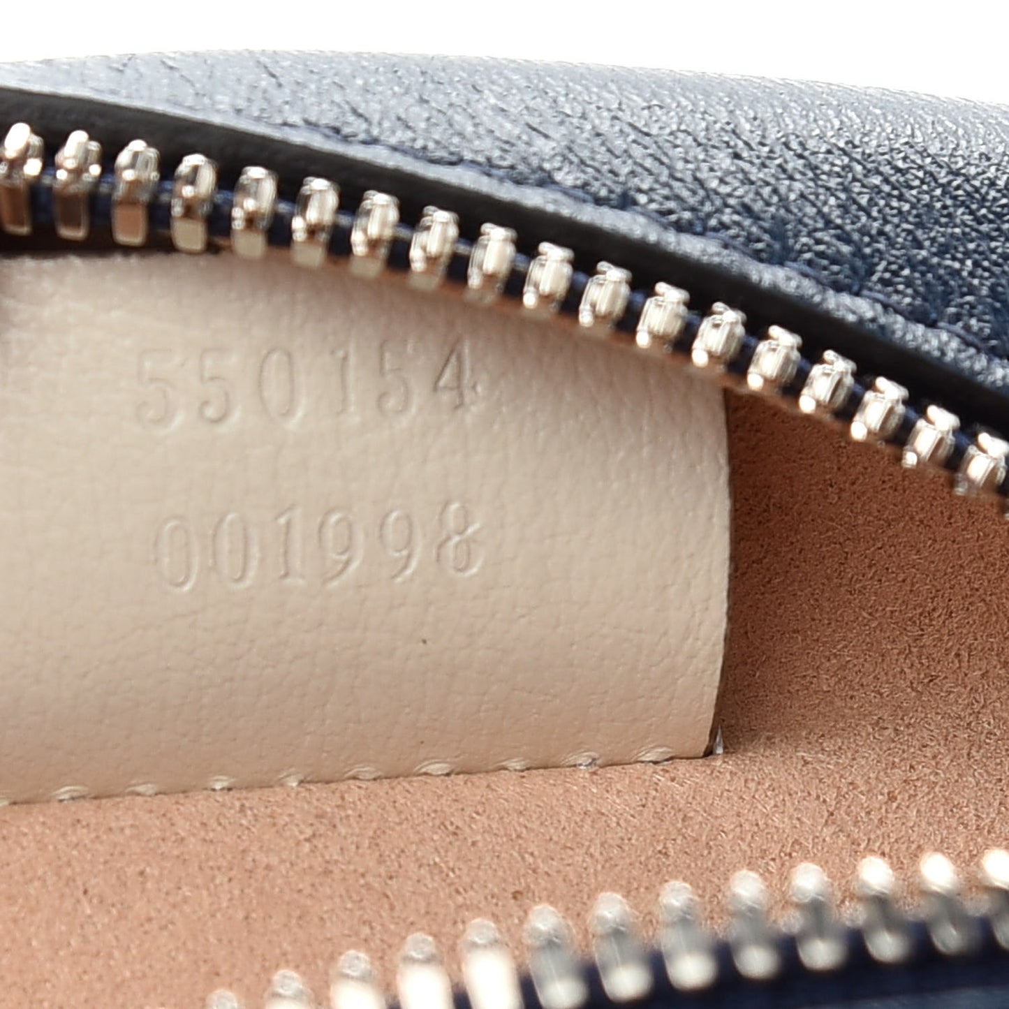 Azalea Calfskin Matelasse Diagonal Mini Torchon GG Marmont Round Shoulder Bag Blue Agata Mystic White