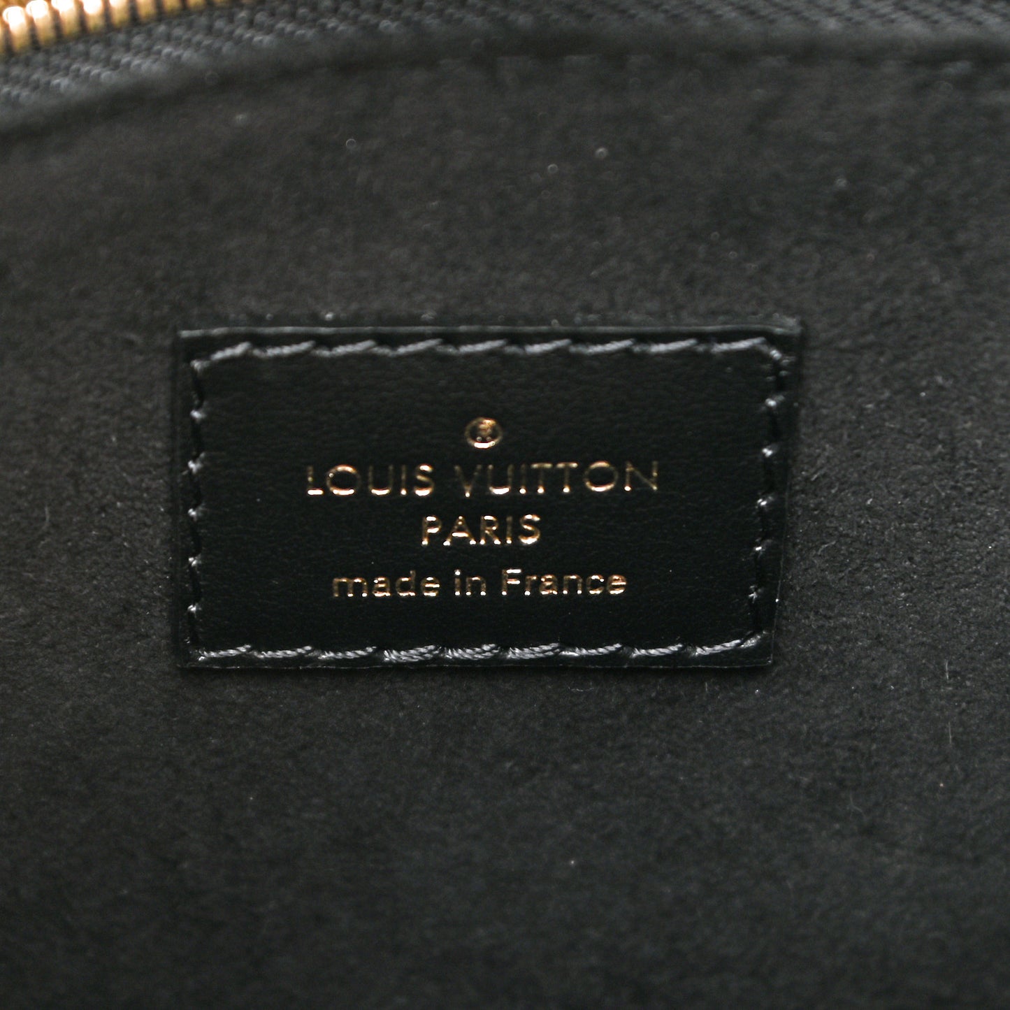 Calfskin Monogram On My Side PM Black