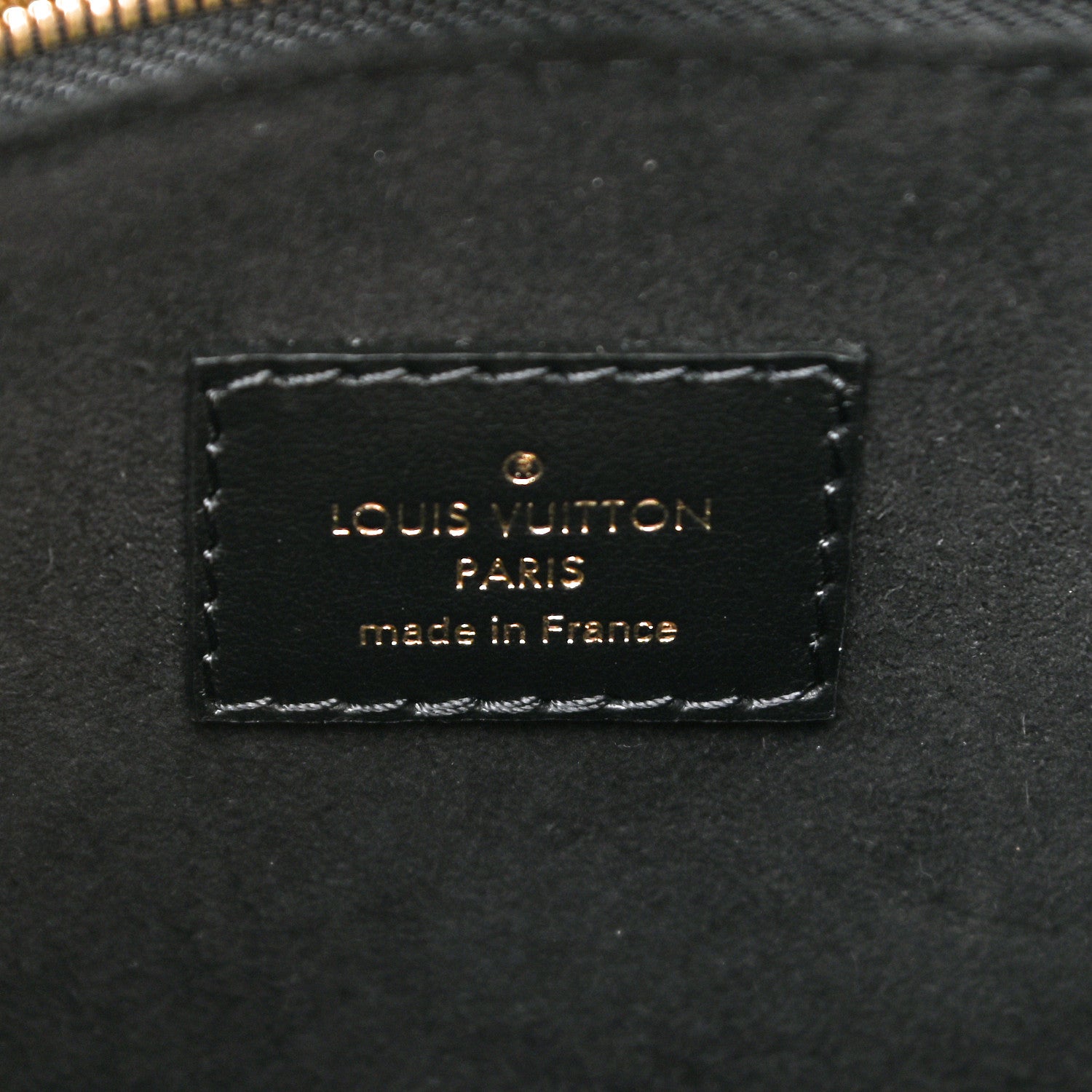 Louis Vuitton Calfskin Monogram On My Side PM Black 6 of 10