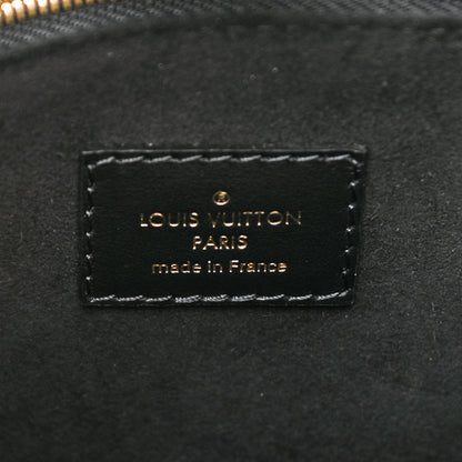Louis Vuitton Calfskin Monogram On My Side PM Black 6 of 10