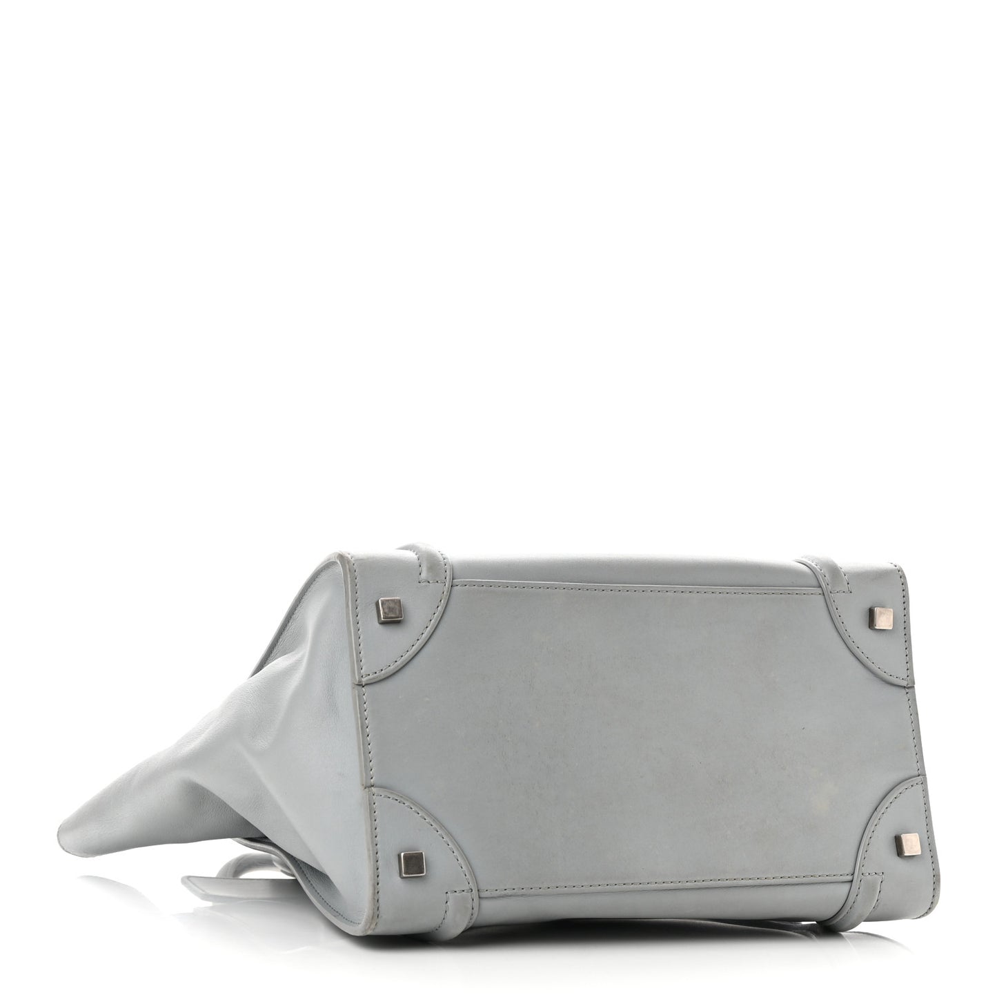 Smooth Calfskin Mini Luggage Sky Blue