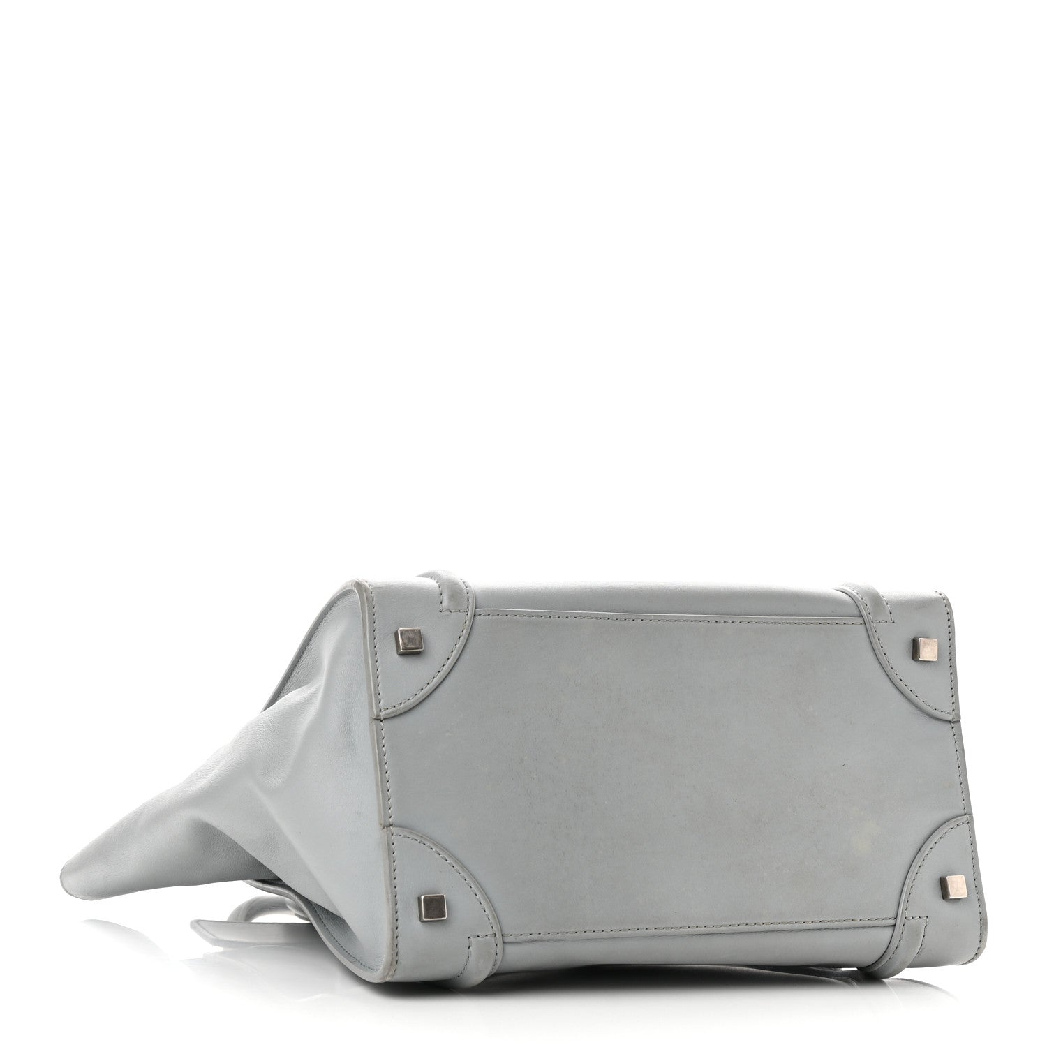 Celine Smooth Calfskin Mini Luggage Sky Blue 4 of 18