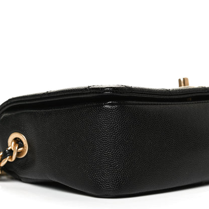 Chanel Caviar Quilted Small Fashion Therapy Flap Bag Black 9 of 13