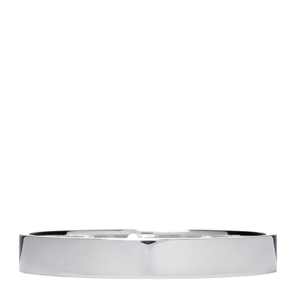 Tiffany Sterling Silver Diamond Narrow Locks Bangle Bracelet 3 of 4