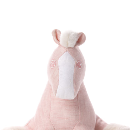 Hermes Linen Baby Hermy Plush Toy Rose Lilas 7 of 11