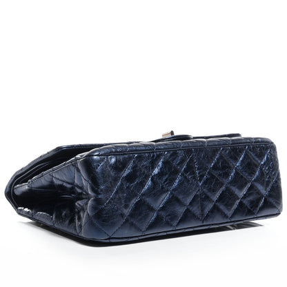 Chanel Calfskin 2.55 Reissue 226 Flap Metallic Blue 4 of 8
