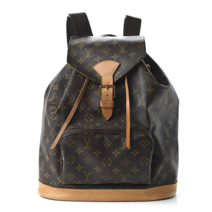 Louis Vuitton Monogram Montsouris GM Backpack 1 of 9