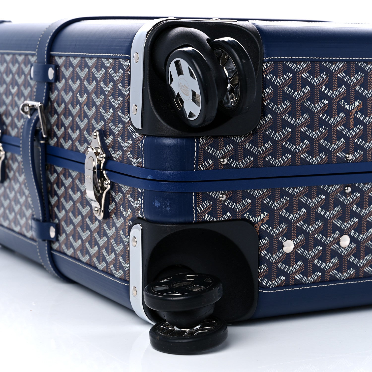 Goyard Goyardine Bourget PM Navy 5 of 10