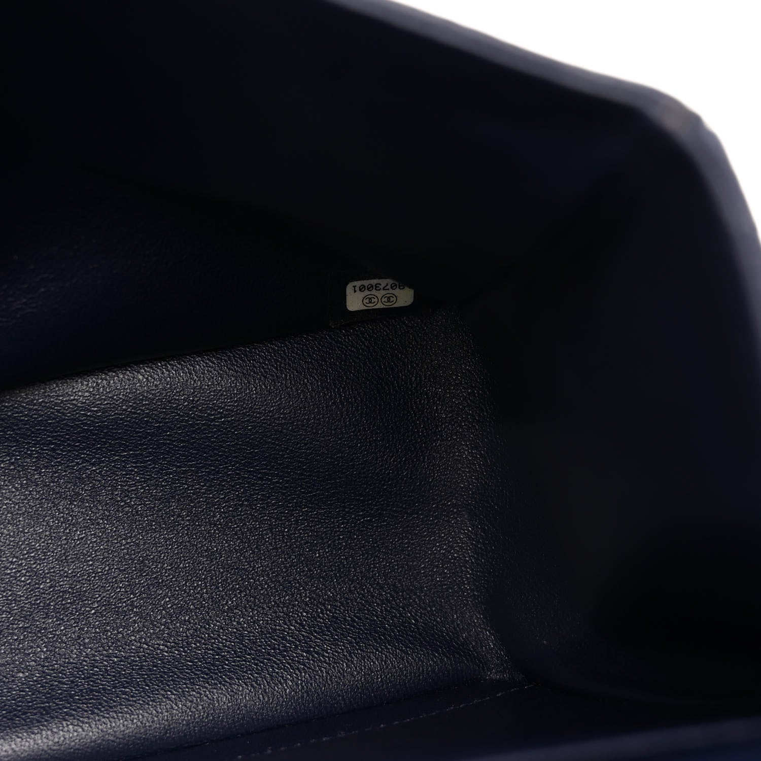 Chanel Caviar Quilted Jumbo Double Flap Navy Blue 6 of 11
