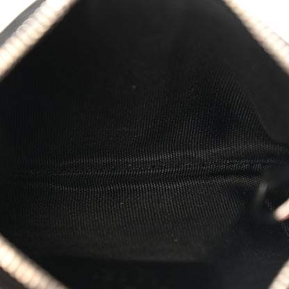 Gucci Microguccissima Key Ring Coin Case Black 5 of 8