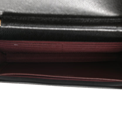 Chanel Caviar Quilted Wallet On Chain WOC Black 5 of 10