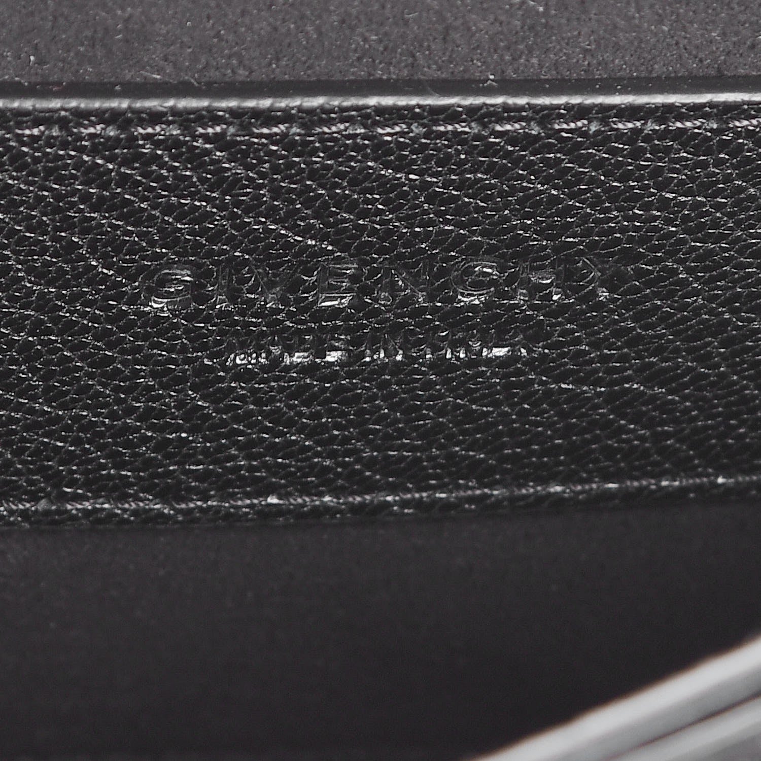 Givenchy Goatskin Mini GV3 Shoulder Bag Black 6 of 7