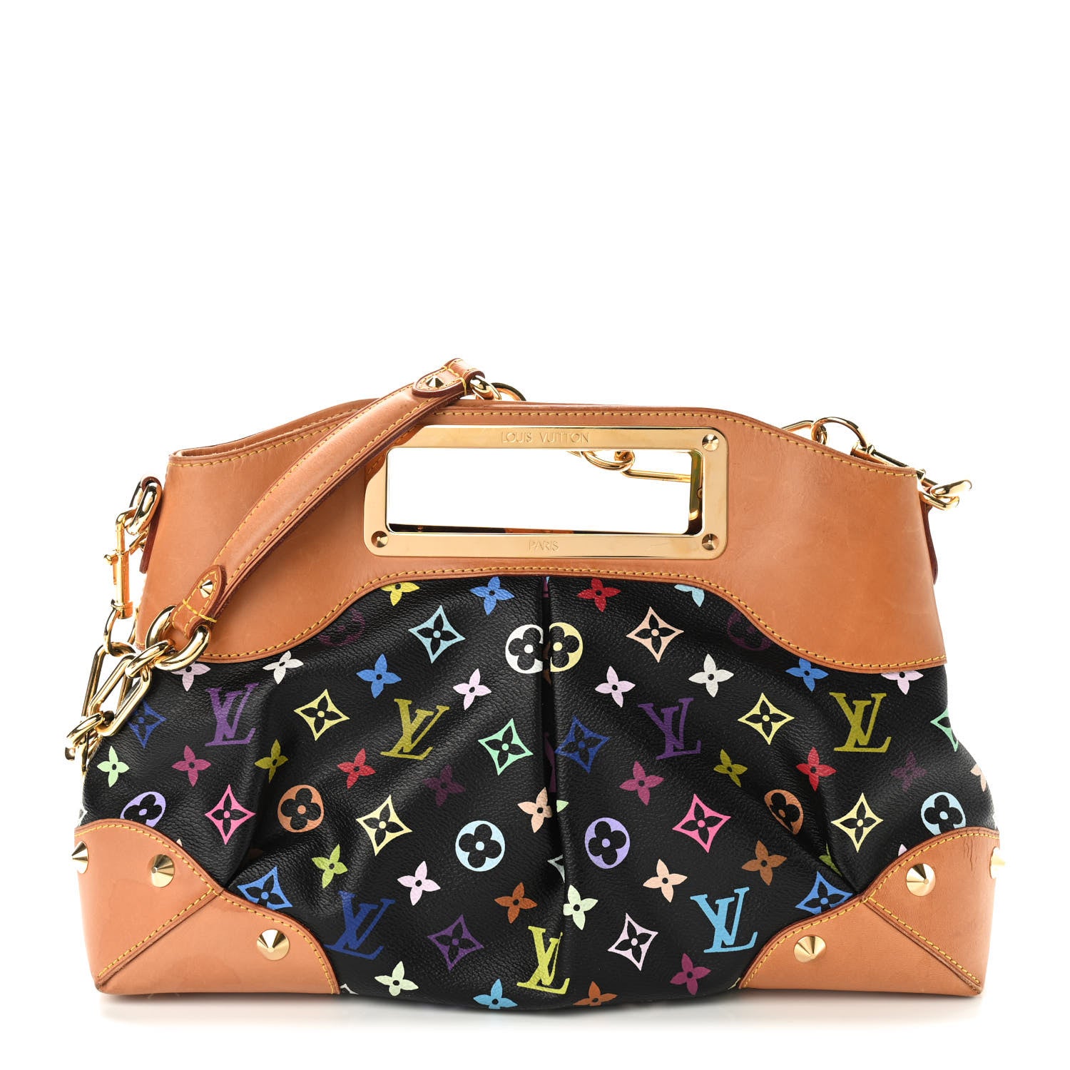 Louis Vuitton Monogram Multicolor Judy MM Black 1 of 15