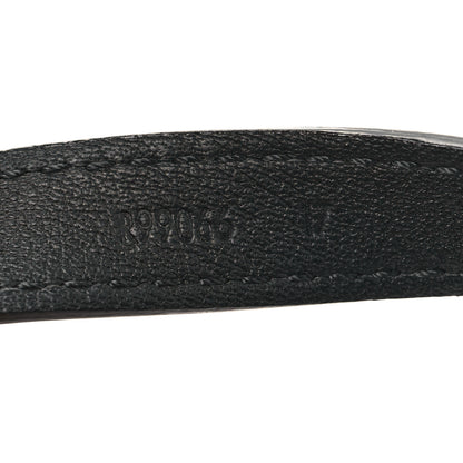 Louis Vuitton Calfskin Box It Bracelet 17 Black 5 of 6