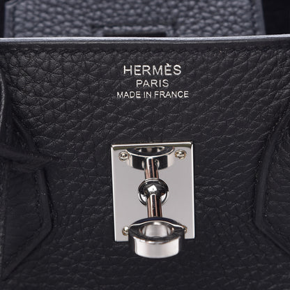 Hermes Togo Birkin 25 Black 8 of 10