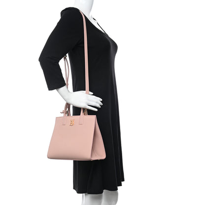 Burberry Grainy Calfskin Mini Frances Tote Dusky Pink 2 of 8