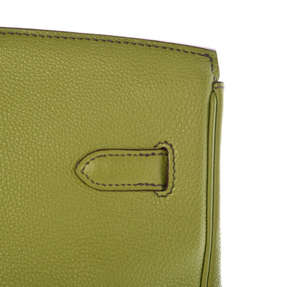 Hermes Togo Birkin 35 Vert Anis 36 of 41